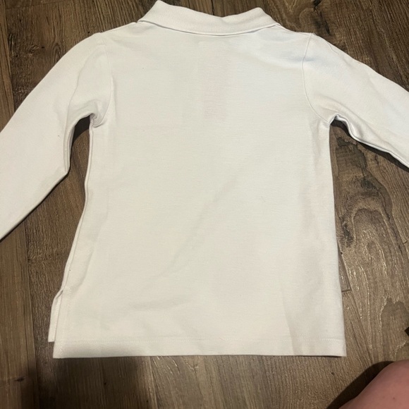 Stellybelly Long-Sleeve White Polo Shirt – Boys 4T – NWT - Picture 7 of 7